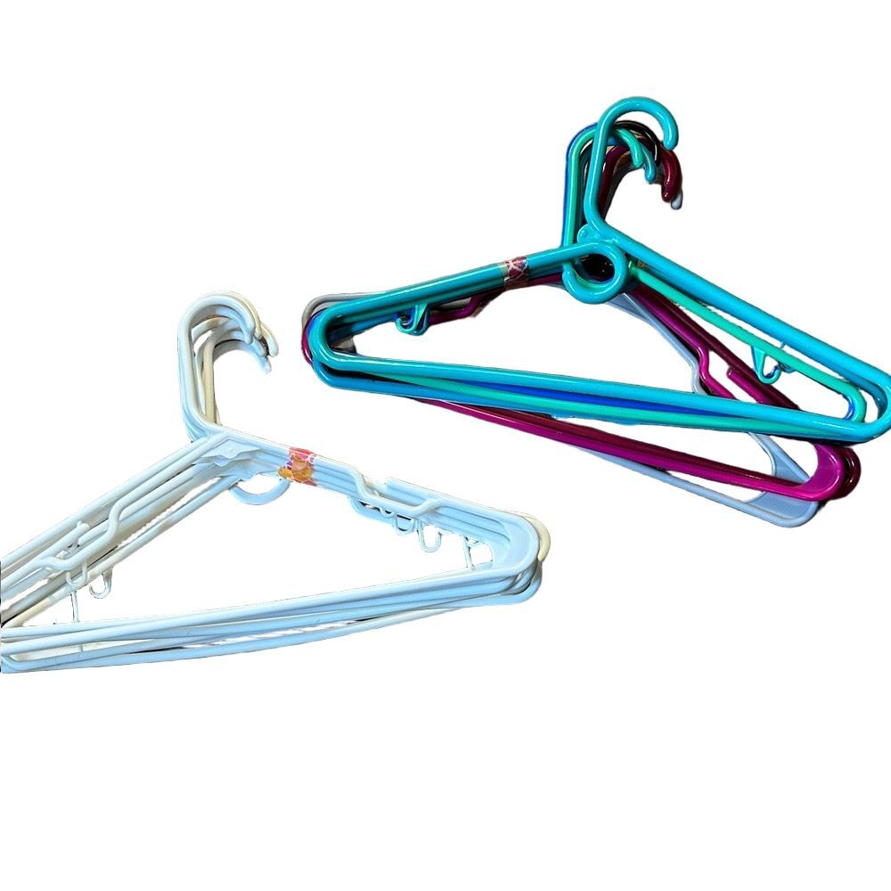 Colorful Plastic Hangers Set 17 in box 32